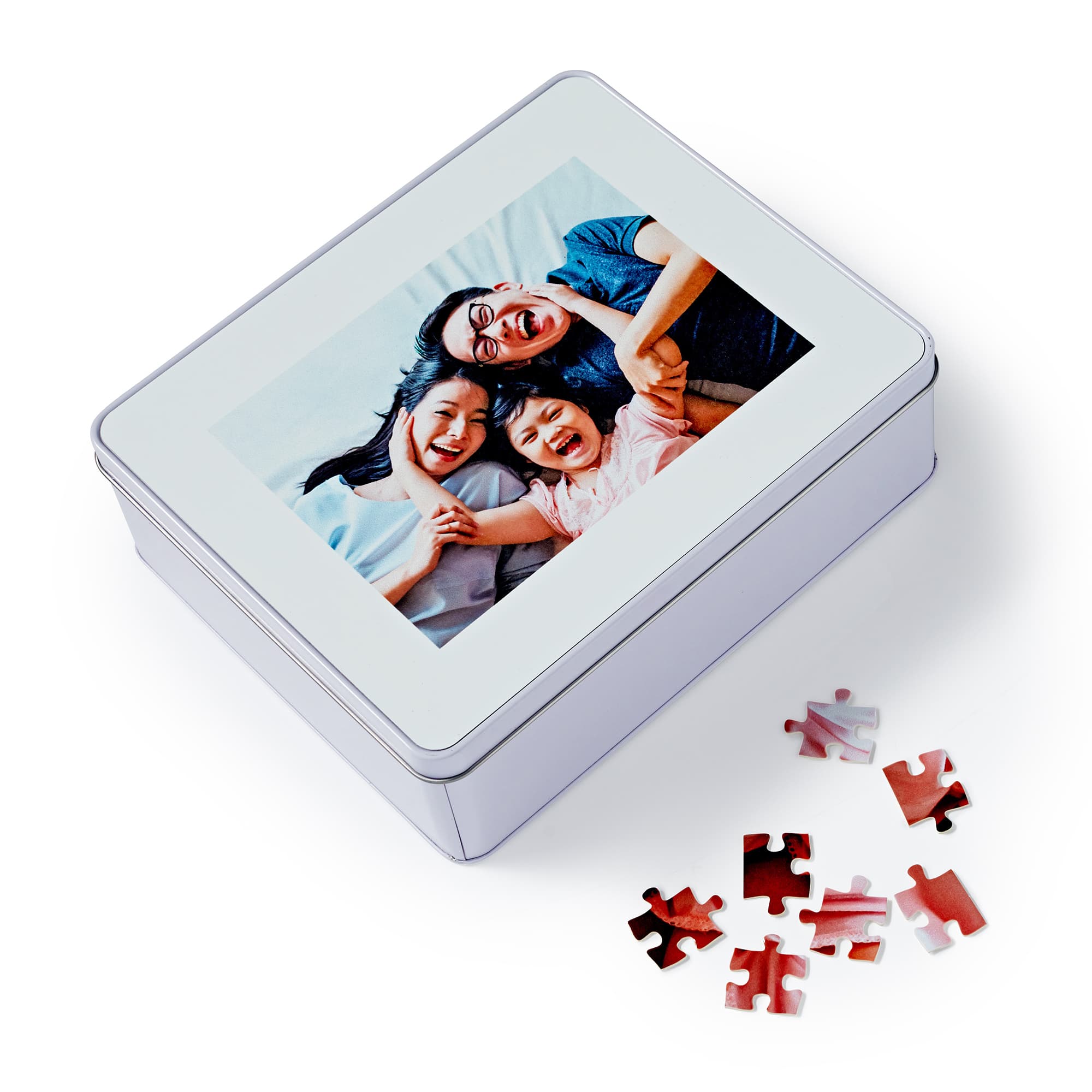 Premium metal presentation tin